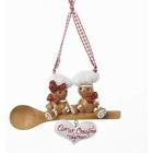 H5098 Ornaments Gingerbread Couple Our Christmas Together On Wooden 086131360121