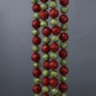 H9267rgr Kurt Adler Red And Lime Green Glitter Ball 086131128110
