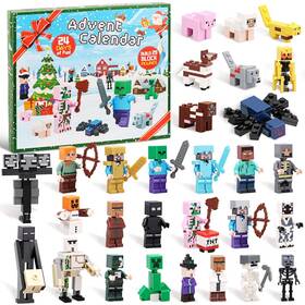 Haf07rfg Haftik Christmas Advent Calendar 2025 Boys 24 Days Toy Figures Building Blocks Coun
