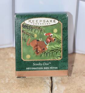 Hallmark 015012600056 Keepsake Christmas Ornament Scooby-doo Miniature 2001 Nib