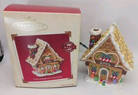 Hallmark 015012653373 Keepsake Christmas Ornament Gingerbread Cottage Fragrance Light New Inch 02