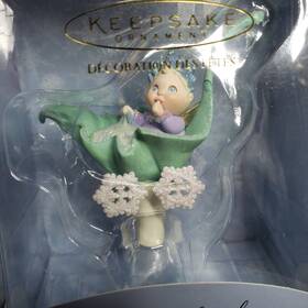 Hallmark 015012706048 Baby Delandra Frostlight Faeries Christmas Ornament 2002