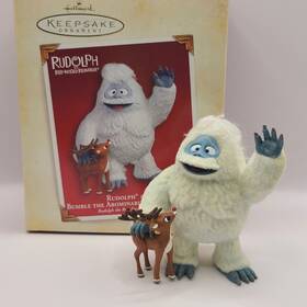 Hallmark 015012871814 Rudolph And Bumble The Abominable Snowmonster Christmas Ornament 2005