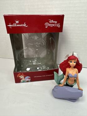 02239 Hallmark Disney Princess Ariel Little Mermaid Christmas Ornament 2017