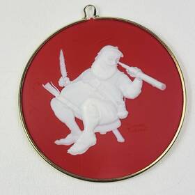 Hallmark 024258423039 The Norman Rockwell Collection 1986 Christmas Ornament 7th In Series