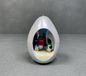 Hallmark 070000027468 Keepsake Inch Winter Surprise 1991 Christmas Tree Ornament