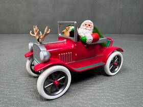Hallmark 070000027505 1991 Santas Antique Car Here Comes Santa Christmas Ornament