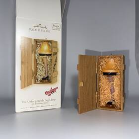 07044 Hallmark 2008 Christmas Story Unforgettable Leg Lamp Ornament Magic