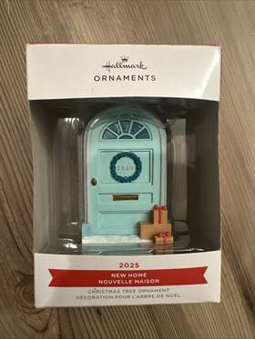 1haj2223 Hallmark Our New Home 2025 Christmas Ornament Housewarming