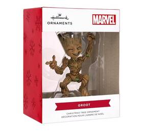 3hcm1637 Hallmark Ornaments Marvel Groot Christmas Tree Ornament