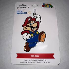 3hcm2248 Hallmark Super Mario Christmas Ornament Nintendo Walmart Exclusive 2024