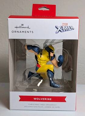 Hallmark 3hcm3423 Brand New Christmas Ornament Marvel X-men Wolverine In Box