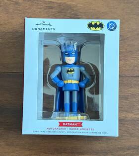 Hallmark 3hcm4696 Dc Batman Nutcracker Christmas Ornament Gifts For