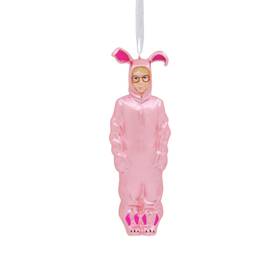 Hallmark 661127037784 A Christmas Story Ralphie In Bunny Suit Blown Glass Ornament