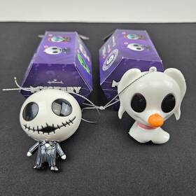 Hallmark 661127103588 Mystery Ornaments Nightmare Before Christmas Jack Skellington And Zero