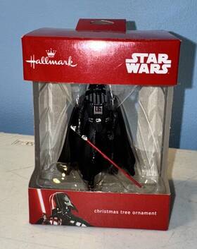 Hallmark 763795276578 Star Wars Darth Vader Christmas Tree Ornament 2017 Disney