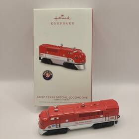 2245p Hallmark 763795343379 Lionel Texas Special Locomotive Christmas Ornament 2018 Train