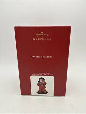 Hallmark 763795562817 2020 Father Christmas Keepsake Ornament 17th In The Series Brand New