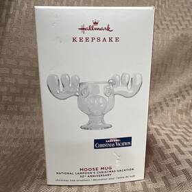 76379559783 Hallmark Keepsake Ornament 2019 Moose Mug 30th Anniversary Christmas Vacation