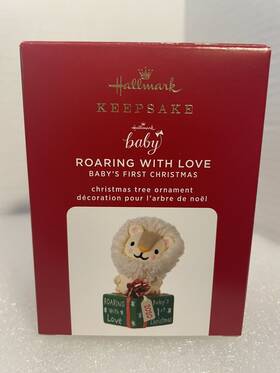 Hallmark 763795598557 Baby Roaring With Love Babys First Christmas Keepsake Ornament 2020