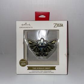 Hallmark 763795777099 Nintendo Legends Of Zelda The Hyrule Crest Christmas Tree Ornament