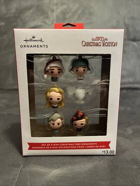 Hallmark 763795838097 National Lampoons Christmas Vacation Mini Ornaments Set Of 6