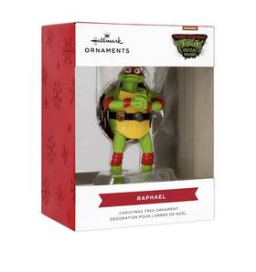 Hallmark 763795839797 Raphael Teenage Mutant Ninja Turtles Christmas Tree Ornament 2023
