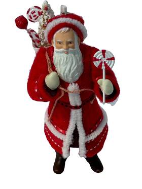 Hallmark 795902191962 2011 Father Christmas Ornament W Scroll J. Eschrich Artist