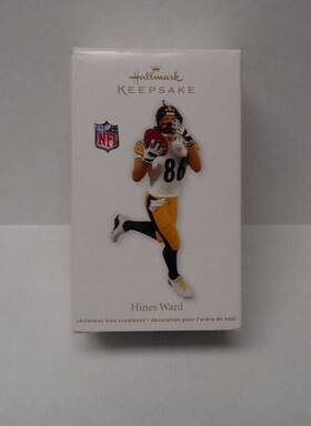 Hallmark 795902265786 Keepsake Pittsburg Steelers Hines Ward 2012 Christmas Ornament