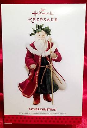 Hallmark 795902332587 2013 Father Christmas Keepsake Ornament 10th In The Series Brand New