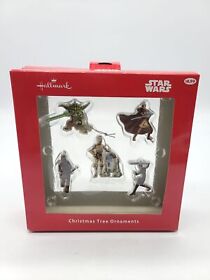 Hallmark Keepsake 2013 Star Wars Clone Series Set Of 5 Christmas Ornaments