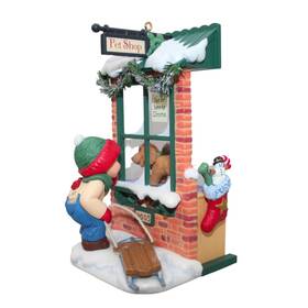 Qxc5003 Hallmark Ornament 2005 Christmas Window 3rd In Series