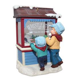 Qxc7001 Hallmark Ornament 2007 Christmas Window 5th In Series