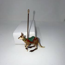Qxe9001 Hallmark Nib Keepsake Happy Kangaroo Carousel Special Edition Christmas Ornament