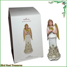 Qxr9139 Hallmark 2019 Keepsake Series The Christmas Angels Love 2nd Edition New Boxed