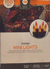 Halloween 100pk Org Mini String Lights Black Wire 741895564689