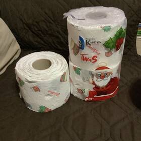 Q1012136xfeq8rt Hankeez 3 Rolls Gag Gift Toilet Paper Christmas Gifts Roll Funny Napkins