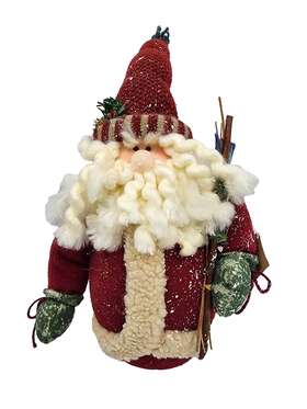 Hannas Handiworks 804704056345 Plush Stuffed Santa Doll Christmas D Cor 18 Inch Tall