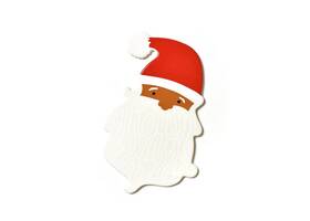 Happy Everything 845499063057 Santa Ho Big Attachment Christmas Ceramic Platter Decor