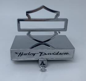 Harley Davidson Motorcycles 400991485006 Harley-davidson Chrome Christmas Stocking Hanger Heavy Metal