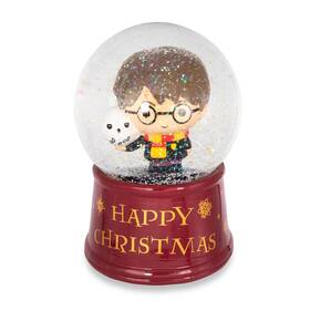 Hp2418j9 Harry Potter Inch Happy Christmas Light-up Collectible Snow Globe 6 Inches Tall