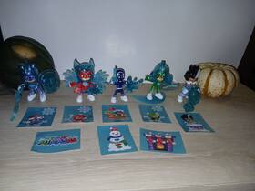 Hasbro 010994114190 Pj Masks 5 Figures 11 Toys And 8 Stickers From Christmas Advent Calendar 2022
