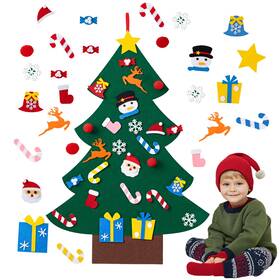 Hblife 734621194175 Felt Christmas Tree 3ft Diy Decorations Clearance With 26 Pcs