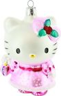 Hk0113 Kurt Adler Glass Hello Kitty