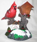 Hl511 Unbranded New Heartful Cardinal Bird Sound Activated Birdhouse