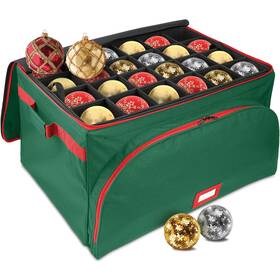 Holdn Storage 810155081041 Premium Christmas Ornament Container - Holds Up To 72-4 Ornaments Du
