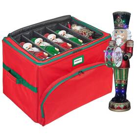 Hs-rd-10-685-rs-1 Holdn Storage Christmas Nutcracker And Figurine Collectible Box