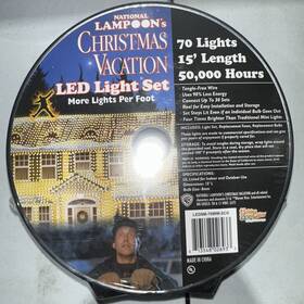 Holiday Bright Lights 813548026988 New National Lampoon S Christmas Vacation Warm White Led Icicle 70 6.67