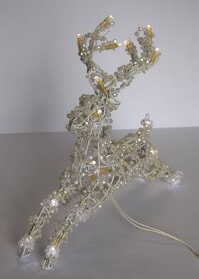 Holiday Home 041226572728 18 Inch Led Running Deer Lighted Christmas Decor Indoor Outdoor