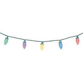 6030226 Holiday Living 30 Ct C9 Led 9ft Color Changing Multcolor Christmas String Lights